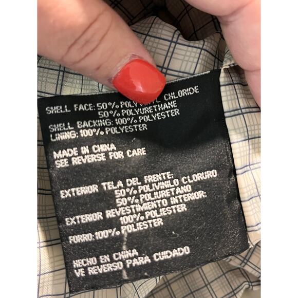 JLC New York Women’s Coat Jacket Sz Med - Light Taupe - Zip Front - Belted Waist - Picture 11 of 14